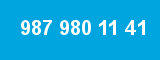 987 980 11 41